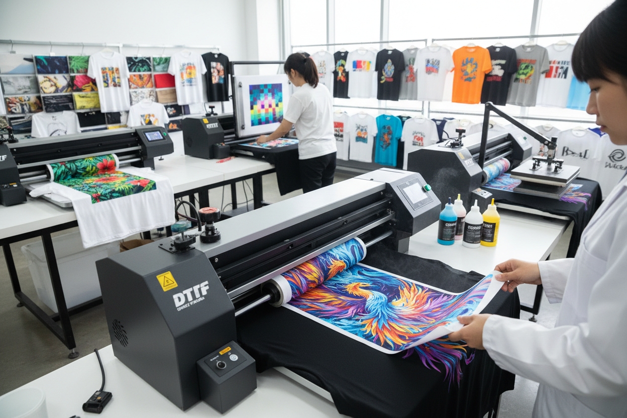 Digital Printing, Dtf Dtg and sublimation